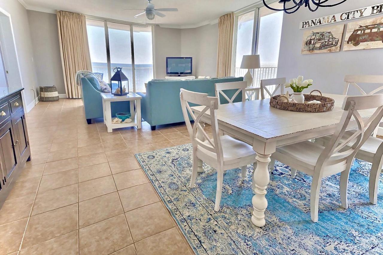 Happy Ours 2200 Sq Ft Corner Beachfront Sleeps 12 Apartment Panama City Beach Exterior photo